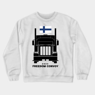 Finland freedom convoy Crewneck Sweatshirt